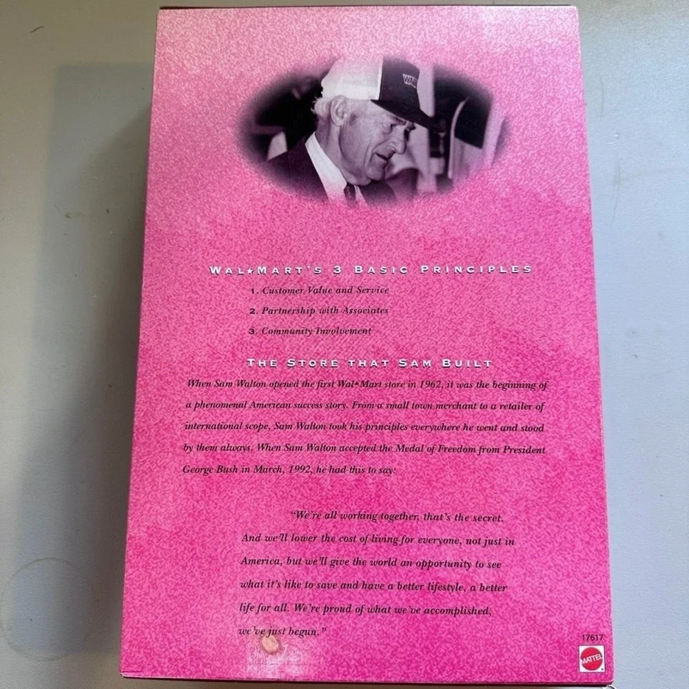 Mattel 35th Anniversary Teresa Doll Pink New In Box Special Edition 17617 1997